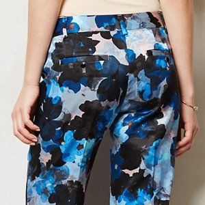 Elevenses Floral Brighton Wide-Leg Pants 4 new